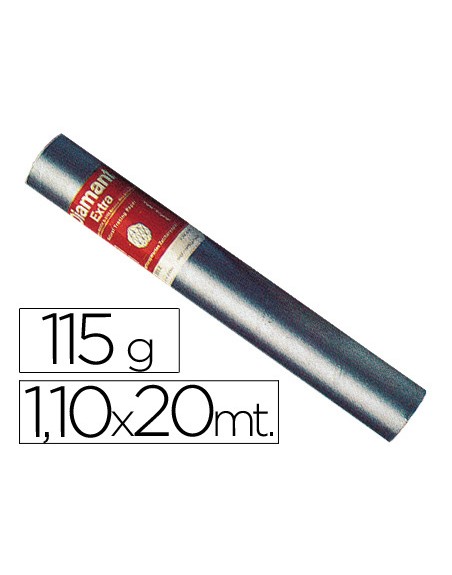Papel vegetal diamant 110-115 gr rollo de 1.10x20 mt