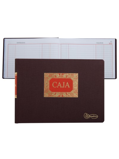 Libro miquelrius cuarto apaisado 100 hojas caja entrada y salida