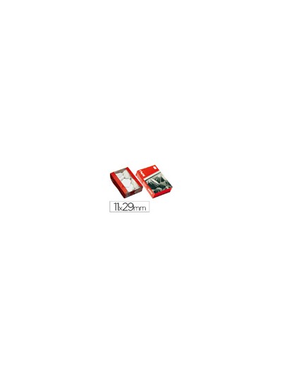 Etiquetas colgantes apli 385 11x29 mm caja de 1000 unidades