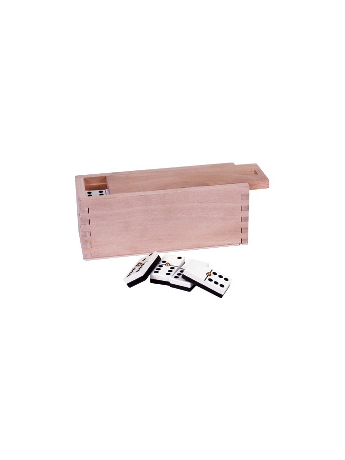 Domino senior caja madera tama ño de la ficha 22x44mm Domino senior caja madera tama ño de la ficha 22x44mm