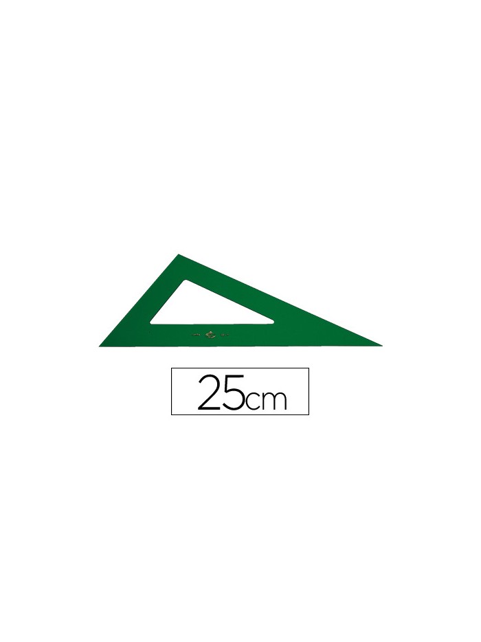 Cartabon faber castell 25 cm plastico verde Cartabon faber castell 25 cm plastico verde