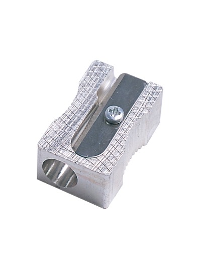 Sacapuntas m+r 200.0 metalico rectangular 1 uso