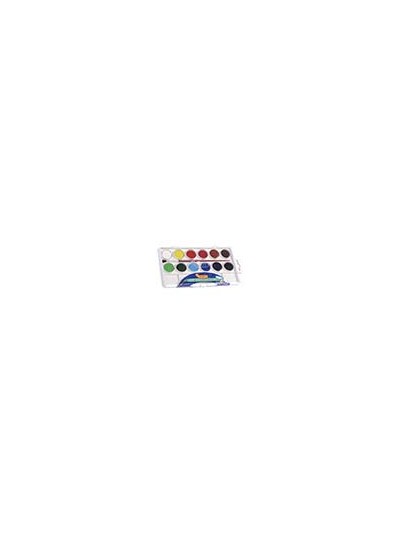 Acuarela jovi 12 colores con pincel estuche de plastico