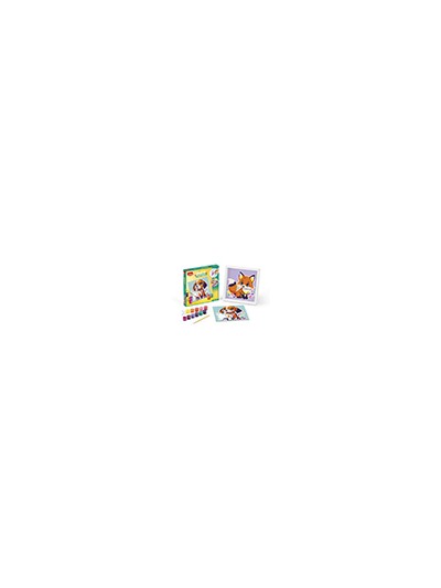 Juego maped creativ pinta por numeros perro/zorro