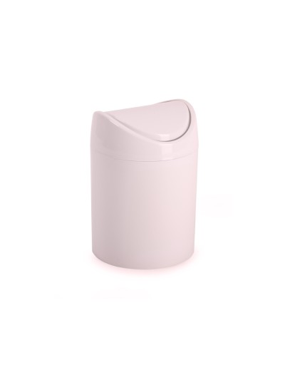 Papelera plastico plasticforte tiny sobremesa 1,4l colores surtidos 12,5x12,5x17,5 cm