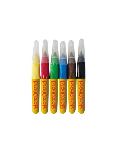 Rotulador playcolor maxi jumbo basic caja de 6 unidades colores surtidos