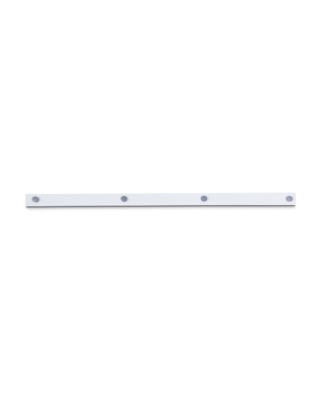 Barra magnetica maul standard longitud 100 cm color blanco con cuatro imanes incluidos