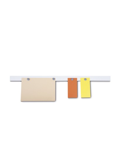 Barra magnetica maul standard longitud 100 cm color blanco con cuatro imanes incluidos