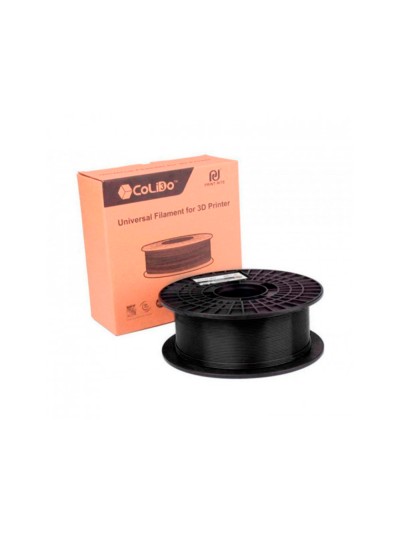 Filamento 3d colido gold pla 1,75 mm 1 kg negro