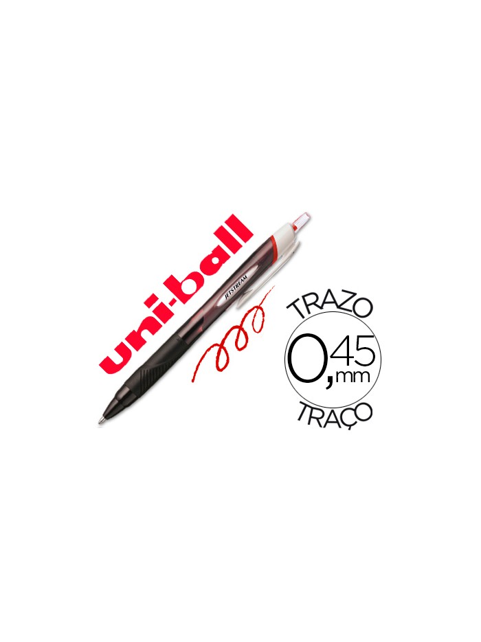 Boligrafo uni-ball jet stream sport sxn-150e tinta hibrida rojo Boligrafo uni-ball jet stream sport sxn-150e tinta hibrida rojo