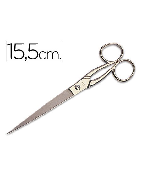 Tijera oficina forbici acero inoxidable 6/' 15,5 cm