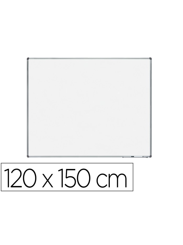 Pizarra blanca rocada lacada magnetica marco aluminio con cantoneras 120x150 cm Pizarra blanca rocada lacada magnetica marco aluminio con cantoneras 120x150 cm