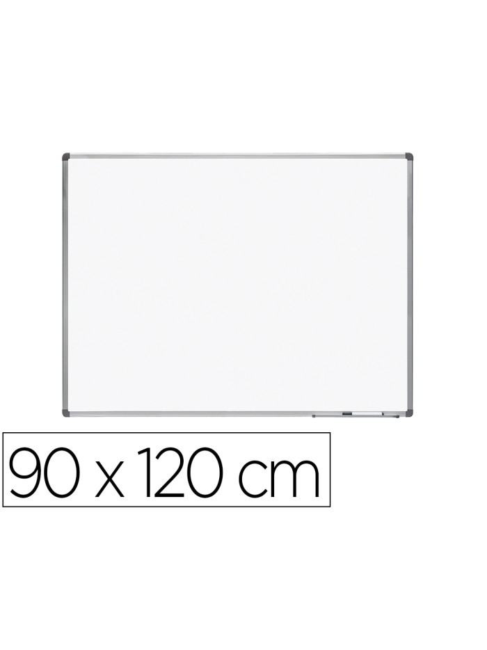 Pizarra blanca rocada lacada magnetica marco aluminio con cantoneras 90x120 cm Pizarra blanca rocada lacada magnetica marco aluminio con cantoneras 90x120 cm