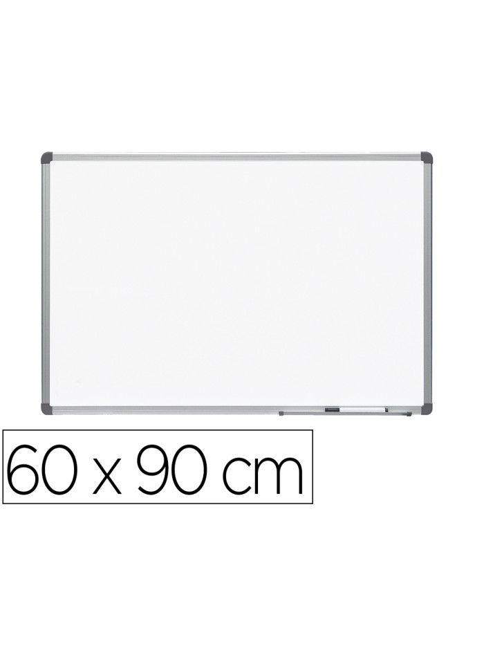 Pizarra blanca rocada lacada magnetica marco aluminio con cantoneras 60x90 cm Pizarra blanca rocada lacada magnetica marco aluminio con cantoneras 60x90 cm