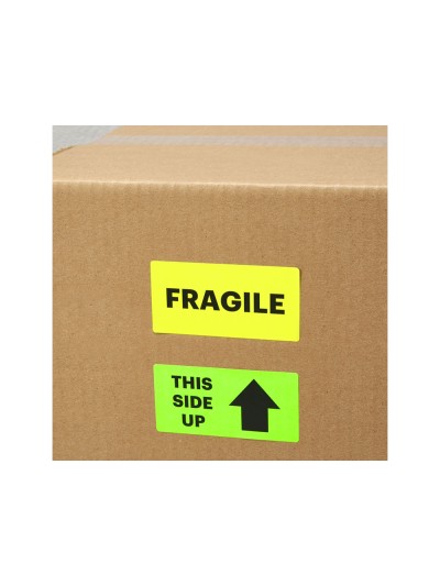 Etiqueta adhesiva tico amarill o fluorescentes permanente fsclaser/inkjet/fotocopia 210x297mm caja de 70 unidades