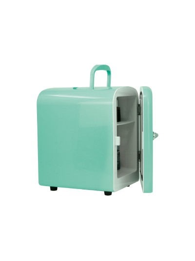Nevera portatil jocca con asa capacidad 4l turquesa 292x212x297 mm