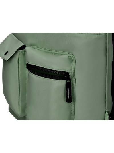 Cartera antartik bolso mochila casual color verde 400x120x390 mm