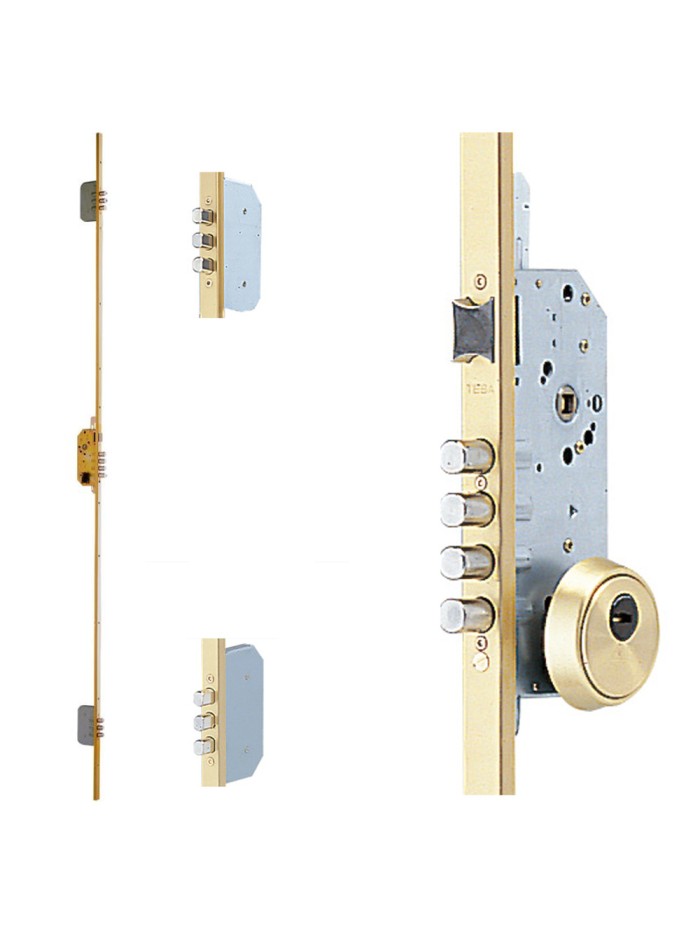 Cerradura Tesa Seguridad TLB3 566 LE Cerradero Largo 40 HE