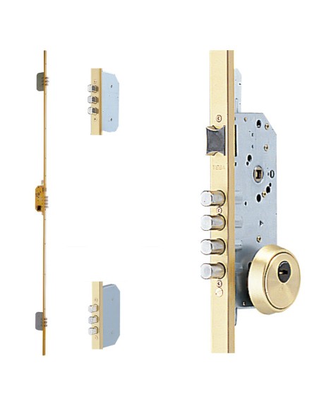 Cerradura Tesa Seguridad TLB3 566 LE Cerradero Largo 40 HE