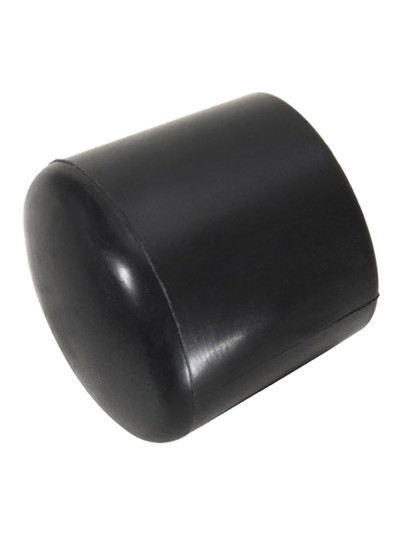 Contera Plastico Redonda Exterior Negra 30 mm. Bolsa 200 Unidades