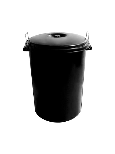 Cubo Basura Plastico Comunidad Con Tapa 100 Litros
