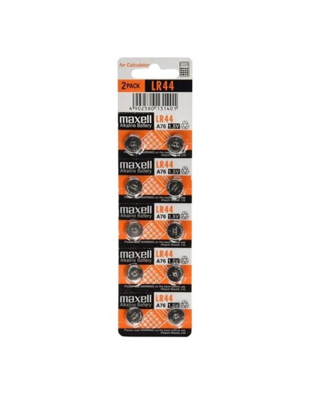 Pila Boton Litio LR44 (Blister 10 Pilas)