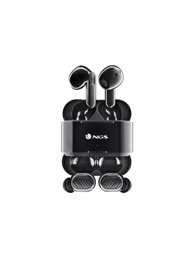 Auricular ngs artica duo bluetooth tactil 30 horas autonomia color negro