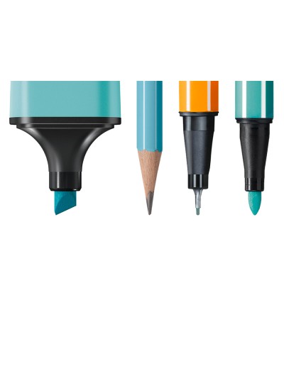 Set stabilo pastel love mini world pen 68 / point 88 / boss / swano 35 unidades surtidas