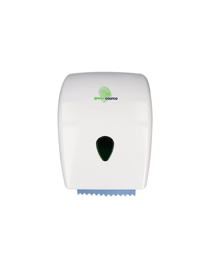 Dispensador bunzl greensource para toallas secamanos mandril 25 mm con autocorte Dispensador bunzl greensource para toallas secamanos mandril 25 mm con autocorte