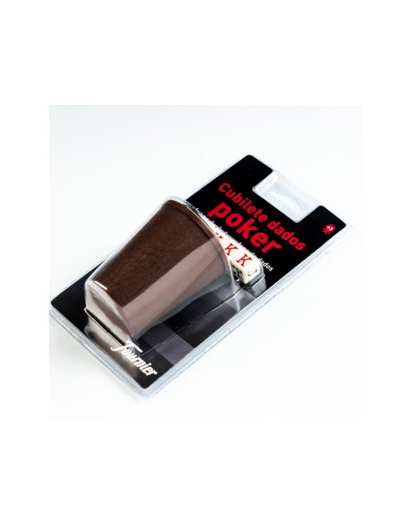 Dados poker forunier con cubilete en blister