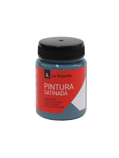 Pintura latex la pajarita satinada l-34 bote 35 ml azul metal