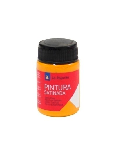 Pintura latex la pajarita satinada l-31 bote 35 ml calabaza