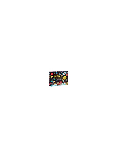 Puzle apli fluorescente espacio 60 piezas tamaño 6x6 cm