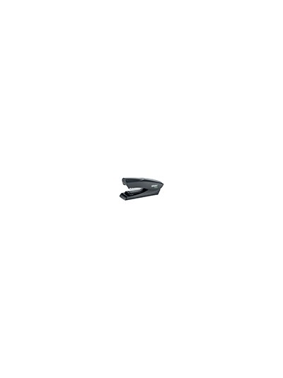 Grapadora rapid fashion eco plastico 100% reciclado capacidad 25 hojas usa grapas 24/6 y 26/6 color negro