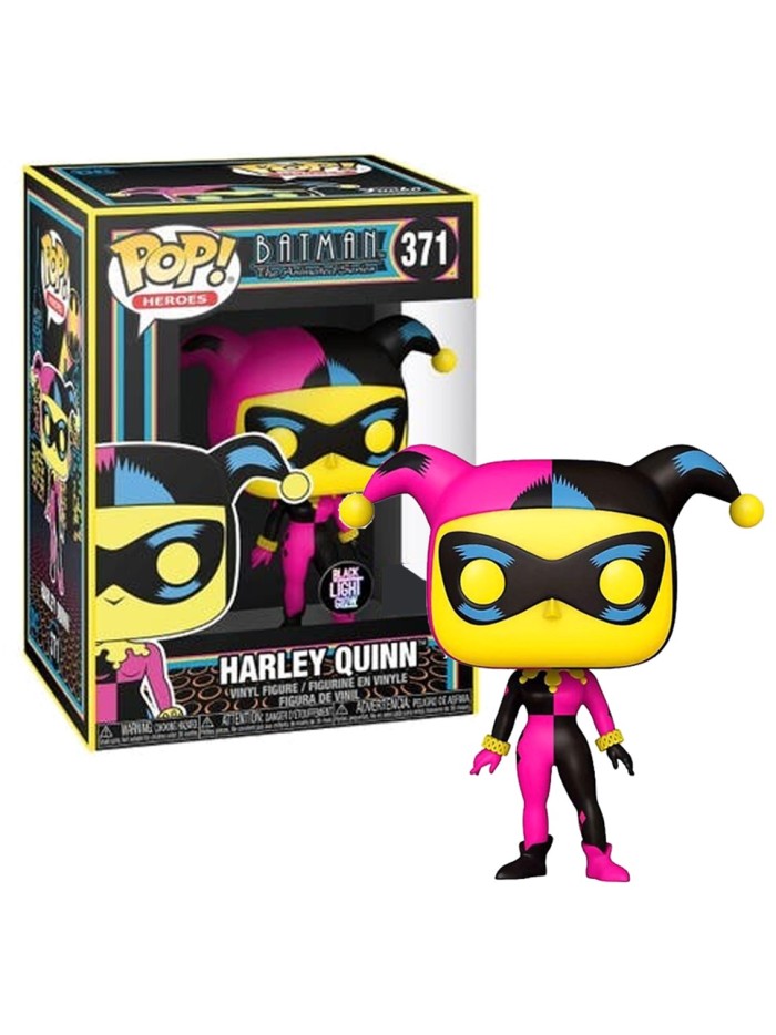 Funko pop dc black light harley quinn multicolor 51726 Funko pop dc black light harley quinn multicolor 51726