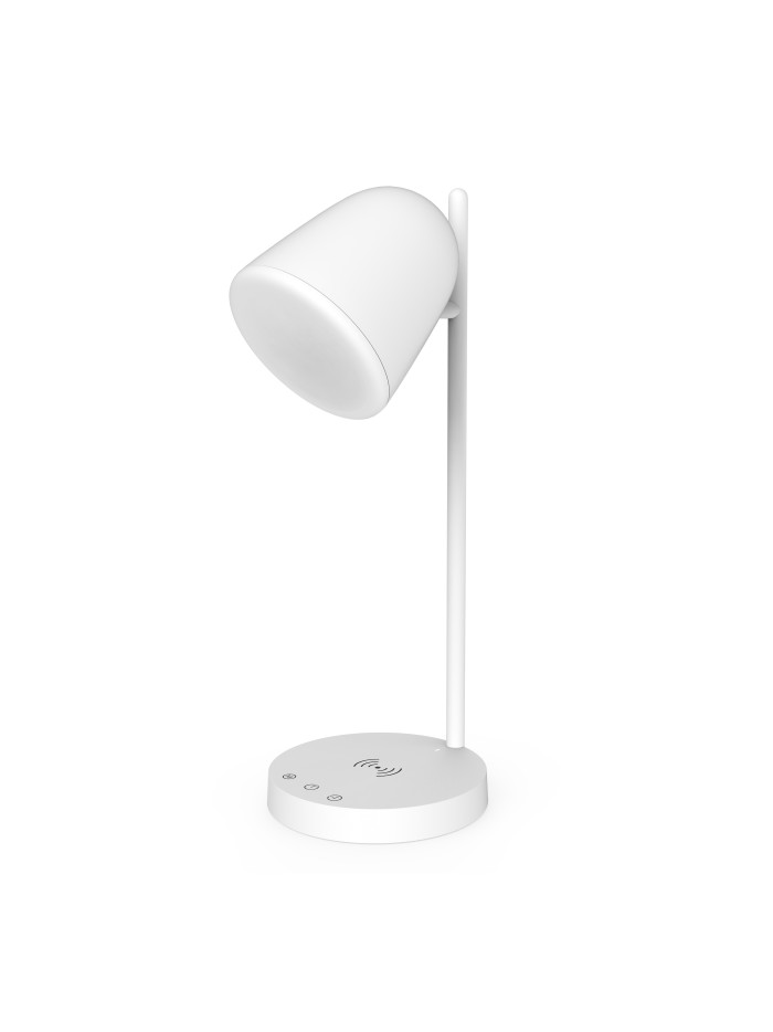 Lampara sobremesa muvit io wifi blancos + base carga inalambrica Lampara sobremesa muvit io wifi blancos + base carga inalambrica