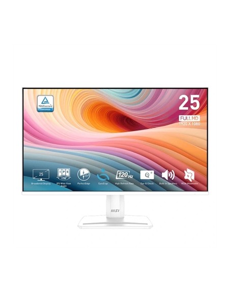 Monitor msi 24.5 pulgadas mp251w e2 ips fhd 16:9 120h vga