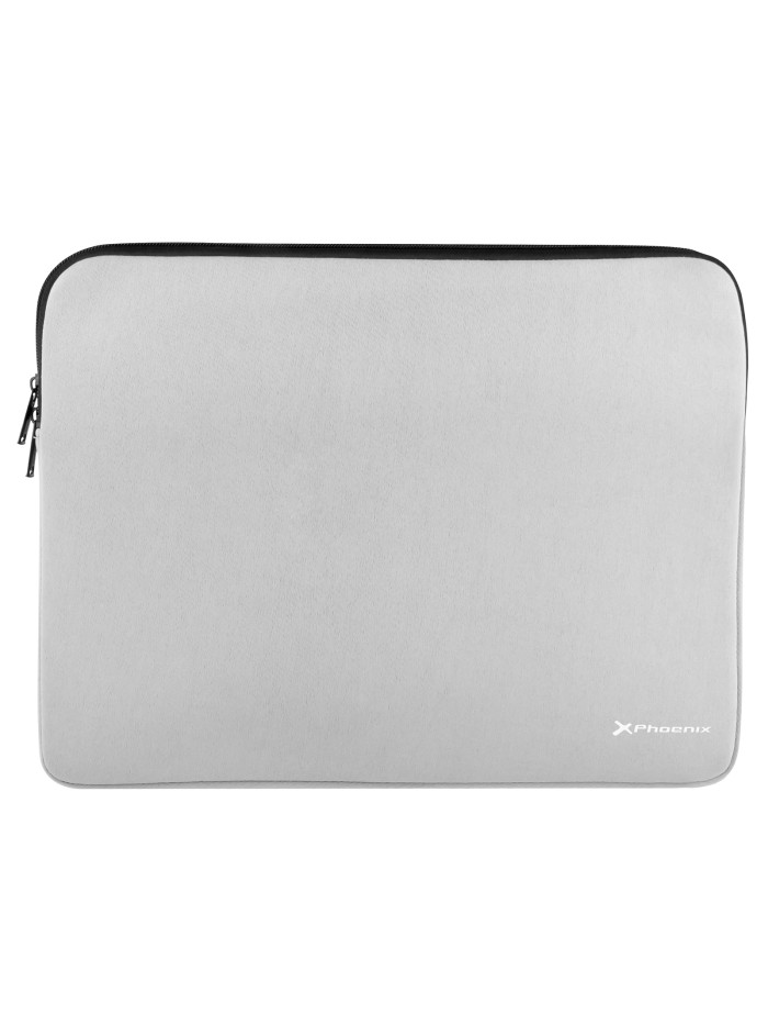 Funda de neopreno phoenix para tablet o portátil 14 pulgadas interior terciopelo gris Funda de neopreno phoenix para tablet o portátil 14 pulgadas interior terciopelo gris