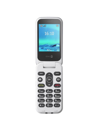 Telefono movil doro 2840 4g azul - blanco