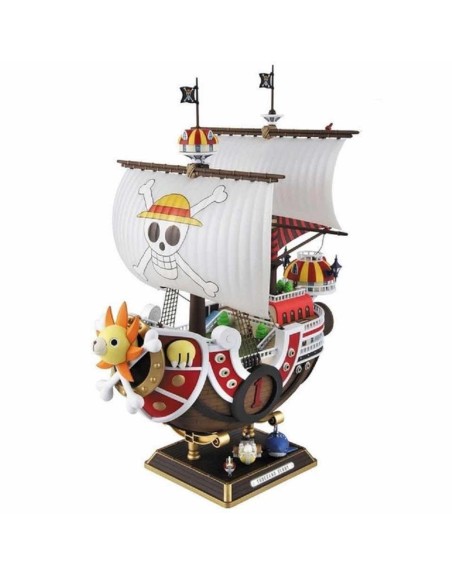 Replica bandai hobby grand ship collection one piece thousand sunny new world