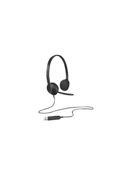 Auriculares con microfono logitech headset h340 usb
