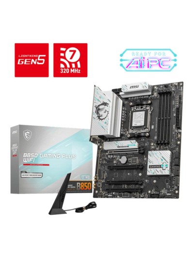 Placa base msi b850 gaming plus wifi atx