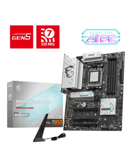 Placa base msi b850 gaming plus wifi atx