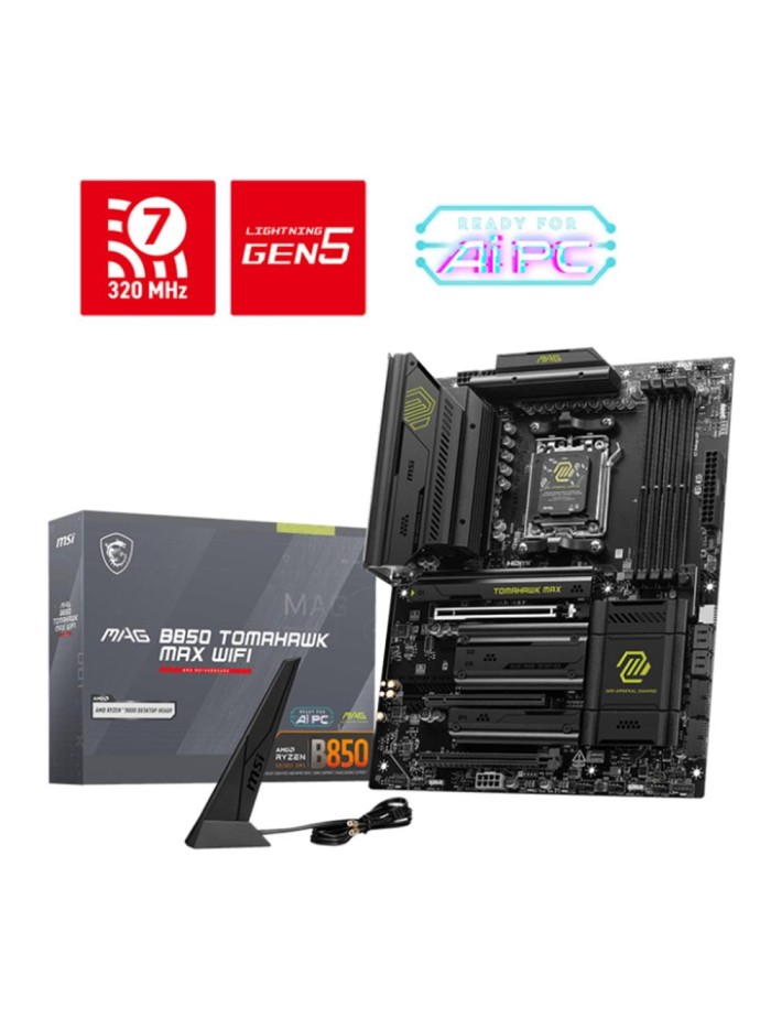 Placa base msi mag b850 tomahawk max wifi atx am5 Placa base msi mag b850 tomahawk max wifi atx am5