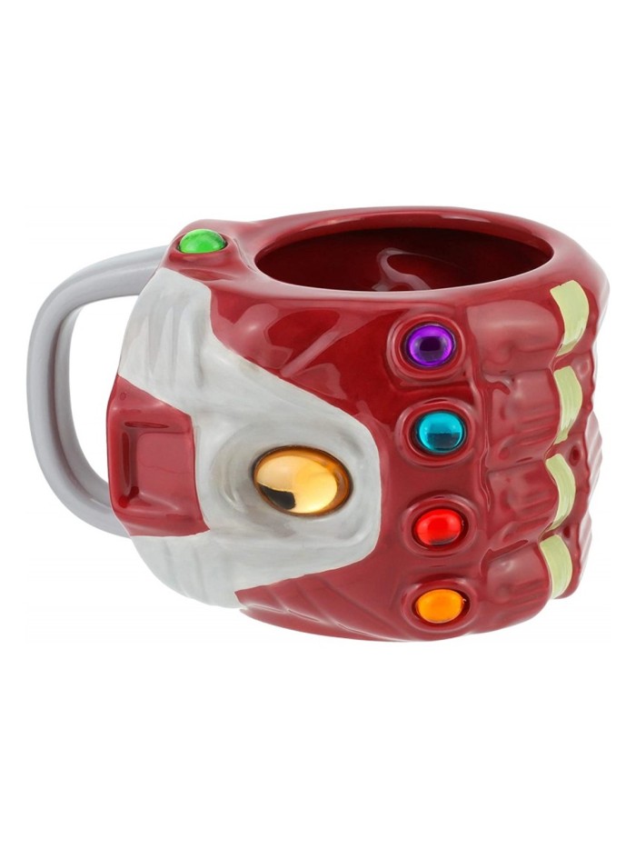 Taza 3d xl paladone marvel los vengadores guantelete del infinito con gemas Taza 3d xl paladone marvel los vengadores guantelete del infinito con gemas