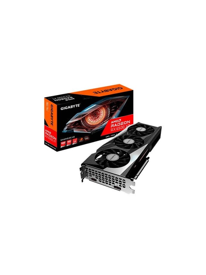 Tarjeta gráfica gigabyte rx 6500 xt gaming oc 4gb gddr6 1xdp - 1xhdmi - 1x6p Tarjeta gráfica gigabyte rx 6500 xt gaming oc 4gb gddr6 1xdp - 1xhdmi - 1x6p