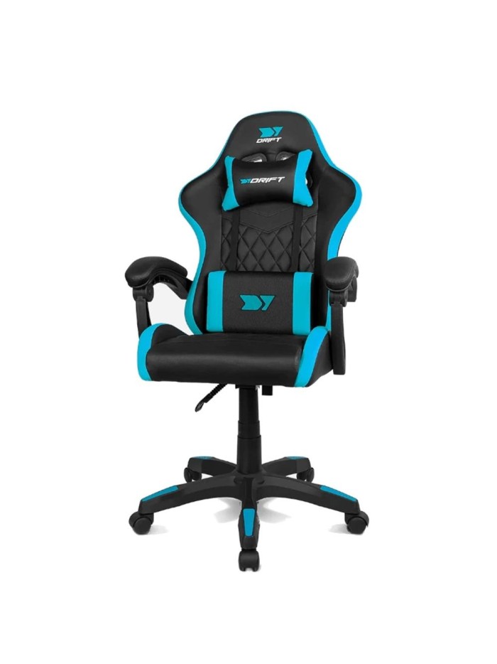 Silla gaming drift dr35 negra - azul Silla gaming drift dr35 negra - azul