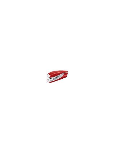 Grapadora petrus 635 wow rojo metalizado capacidad 30 hojas en blister usa grapas 22/6 24/6 y 26/6