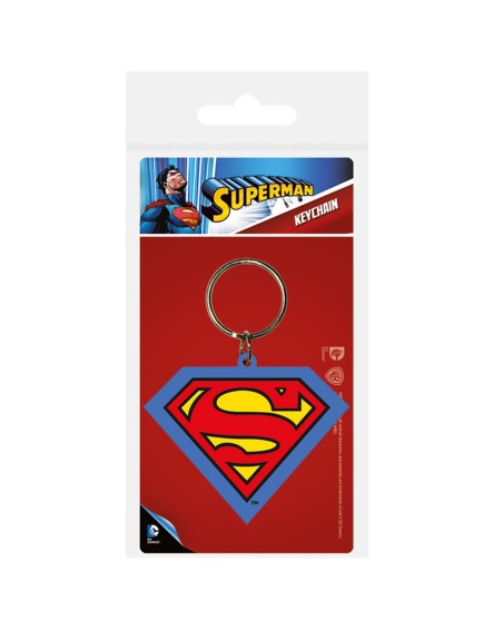 Llavero pyramid dc comics escudo superman