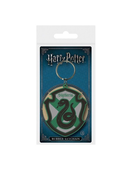 Llavero pyramid harry potter slytherin escudo